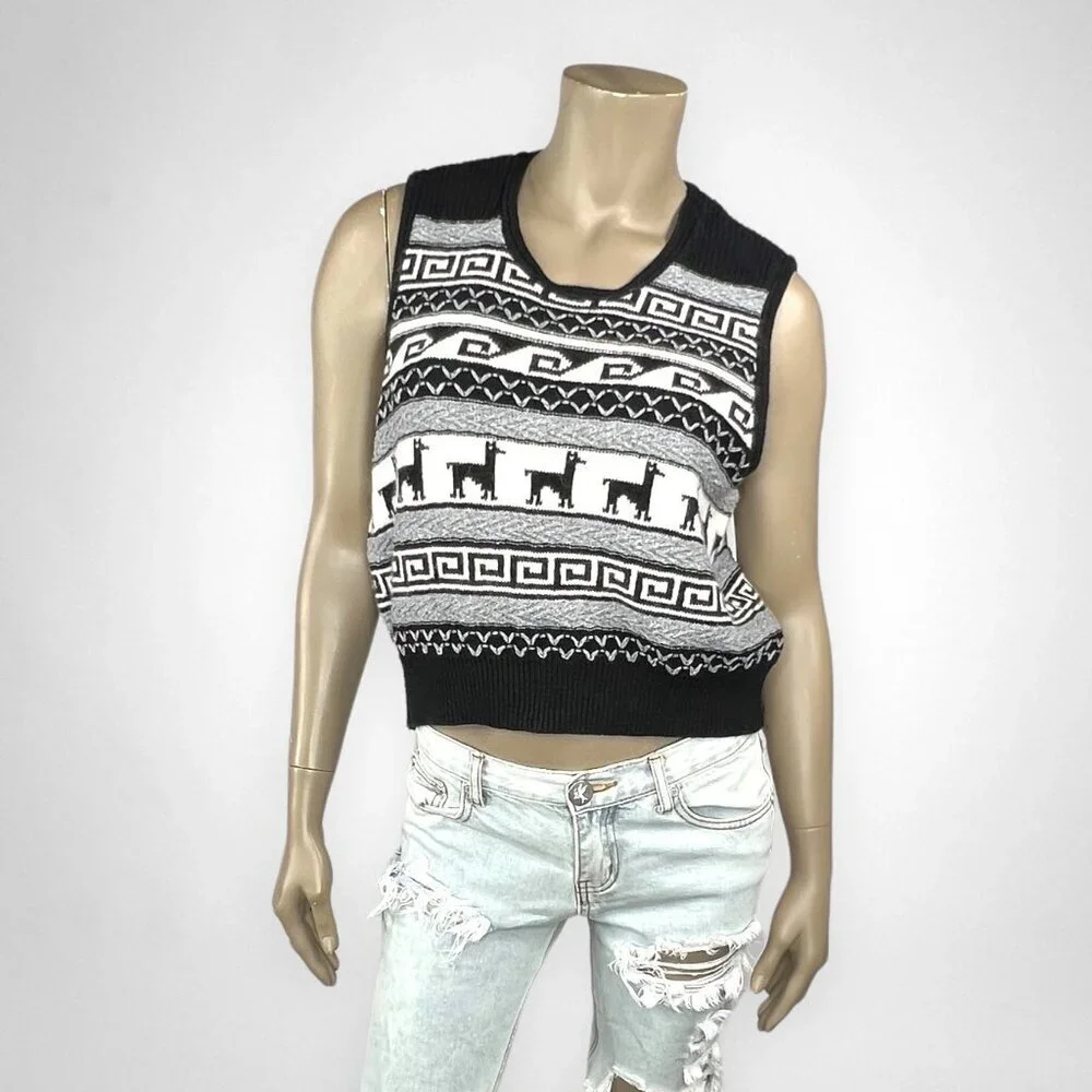 PARKHURST Sleeveless Knit Sweater‎ Vest M